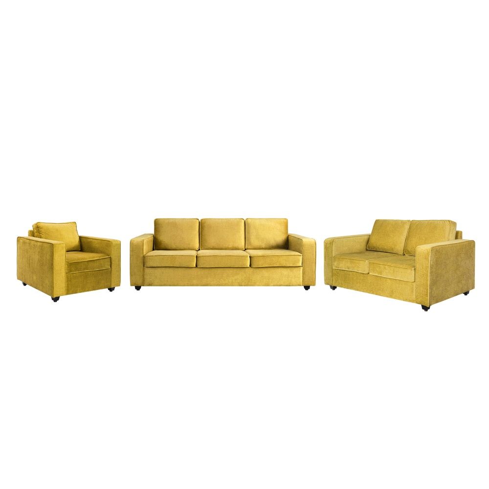 Napper Plus Sofa Set - (3+2+1) Reflection Yellow
